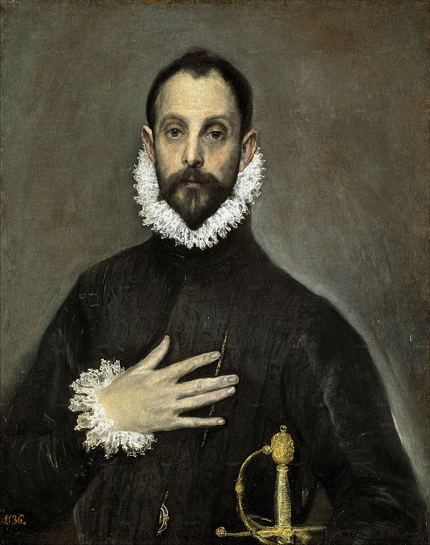 El Greco quote: Art is everywhere you look for it, hail the twinkling